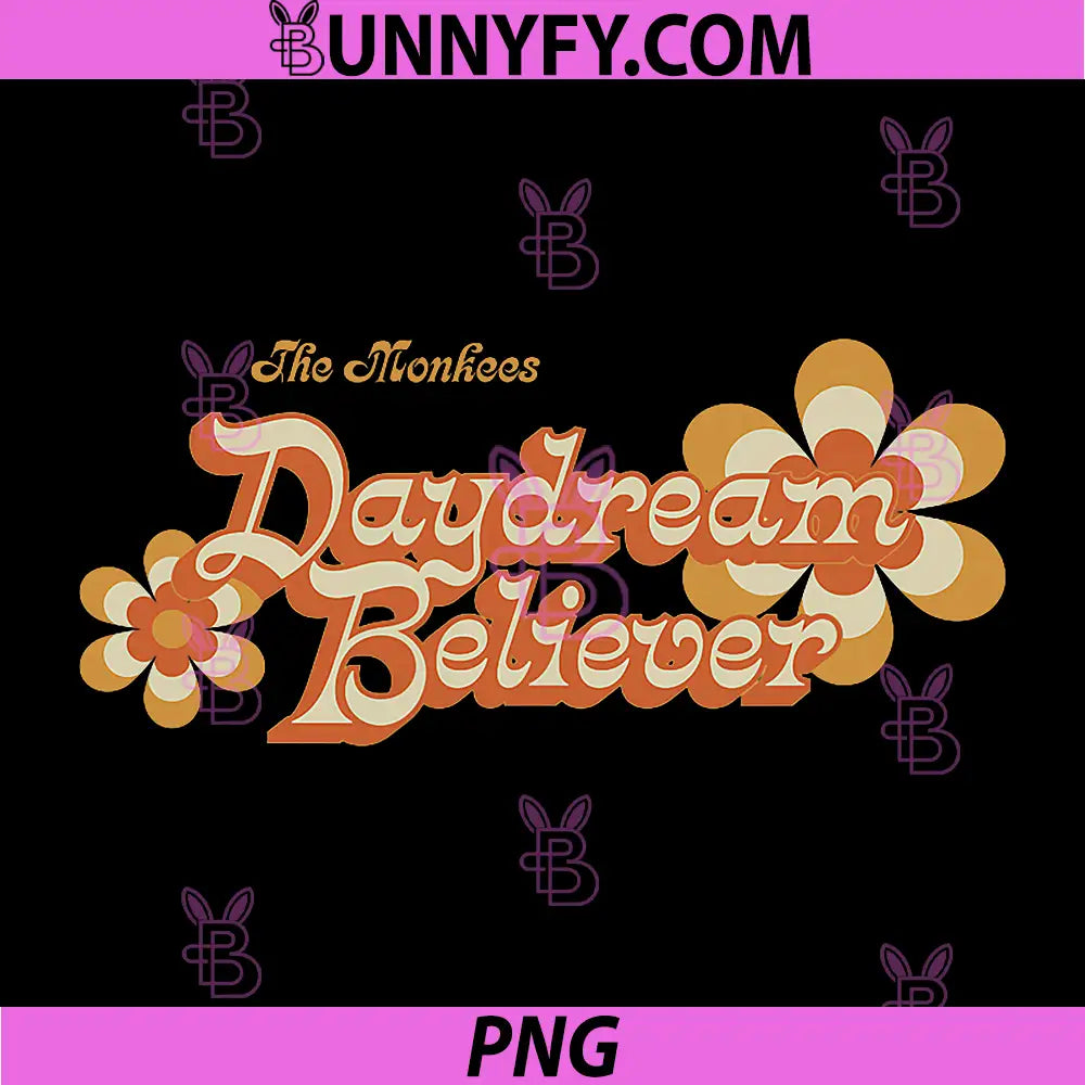 The Monkees Daydream Believer PNG, Flower  PNG