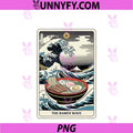 The Ramen Wave Tarot Card PNG, The Great Wave Off Kanagawa PNG
