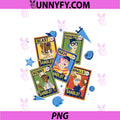 The Sandlot Character PNG, Trading Cards Collect Em All PNG