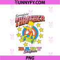 The Simpsons Bart Springfield PNG, Thrasher Skateboard PNG