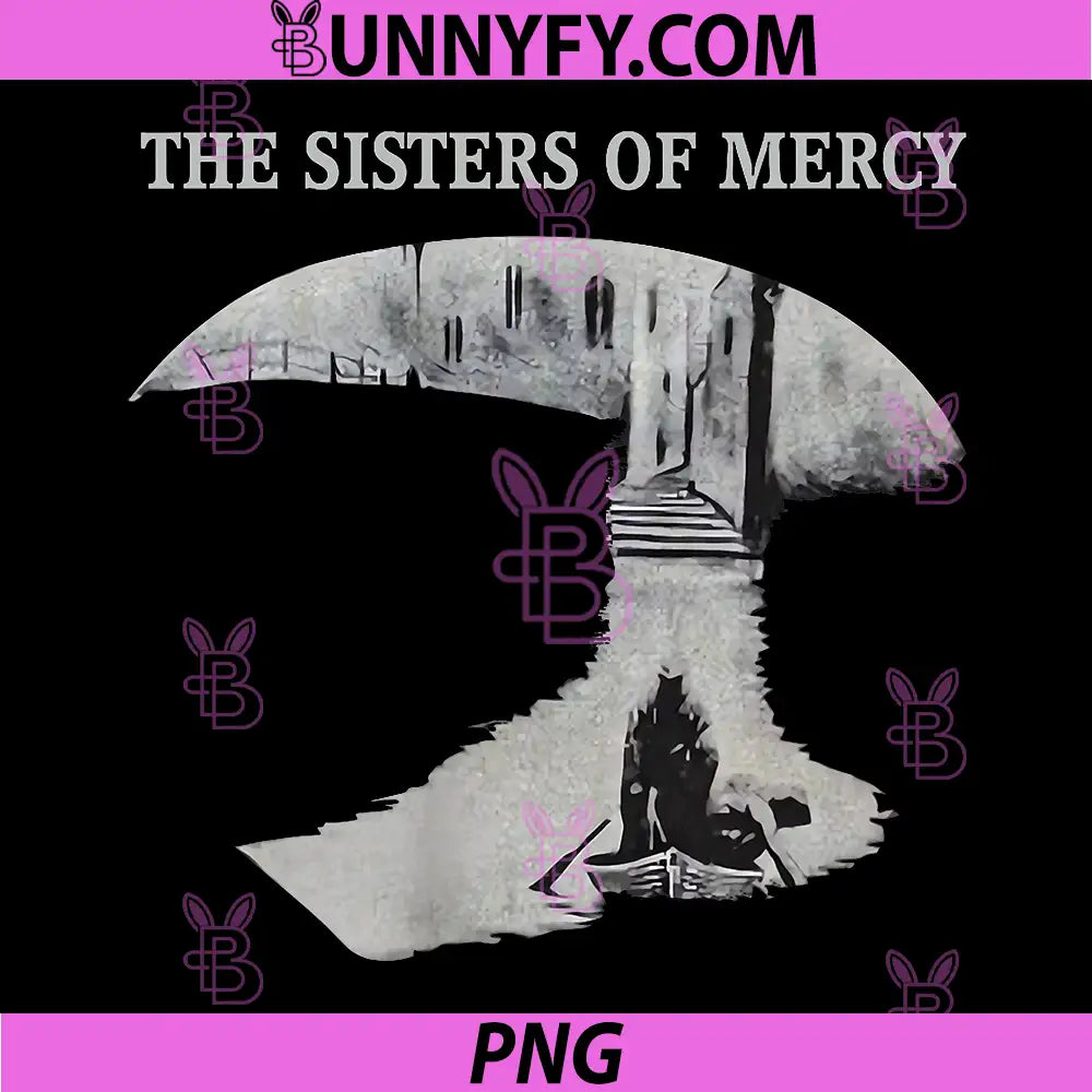 The Sisters of Mercy PNG, Front Print PNG
