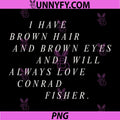 The Summer I Turned Pretty Always PNG, Love Conrad Fisher PNG