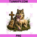 The Wolf Will Live PNG, With the Lamb Isaiah 116 Christian Faith PNG