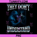 They Don't Understand Alpha Wolf PNG, Funny Emo Corny Weird PNG