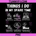 Things I Do in My Spare Time PNG, Biker Motorcycle Rider PNG