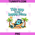 This App Is My Happy Place PNG, IT Reboot Humor PNG