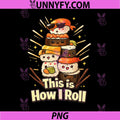 This is How I Roll PNG, Cute Kawaii Sushi Roll for Sushi Lovers PNG