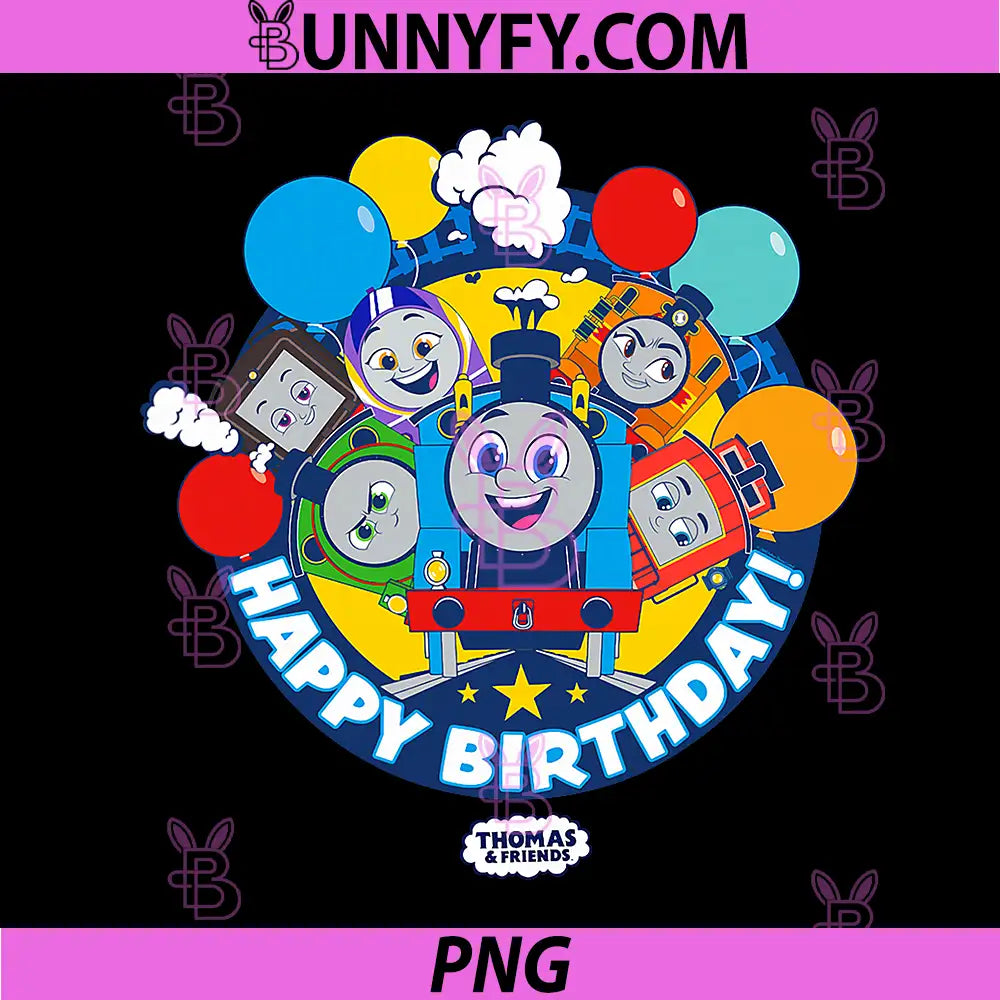 Thomas & Friends PNG, Happy Birthday PNG