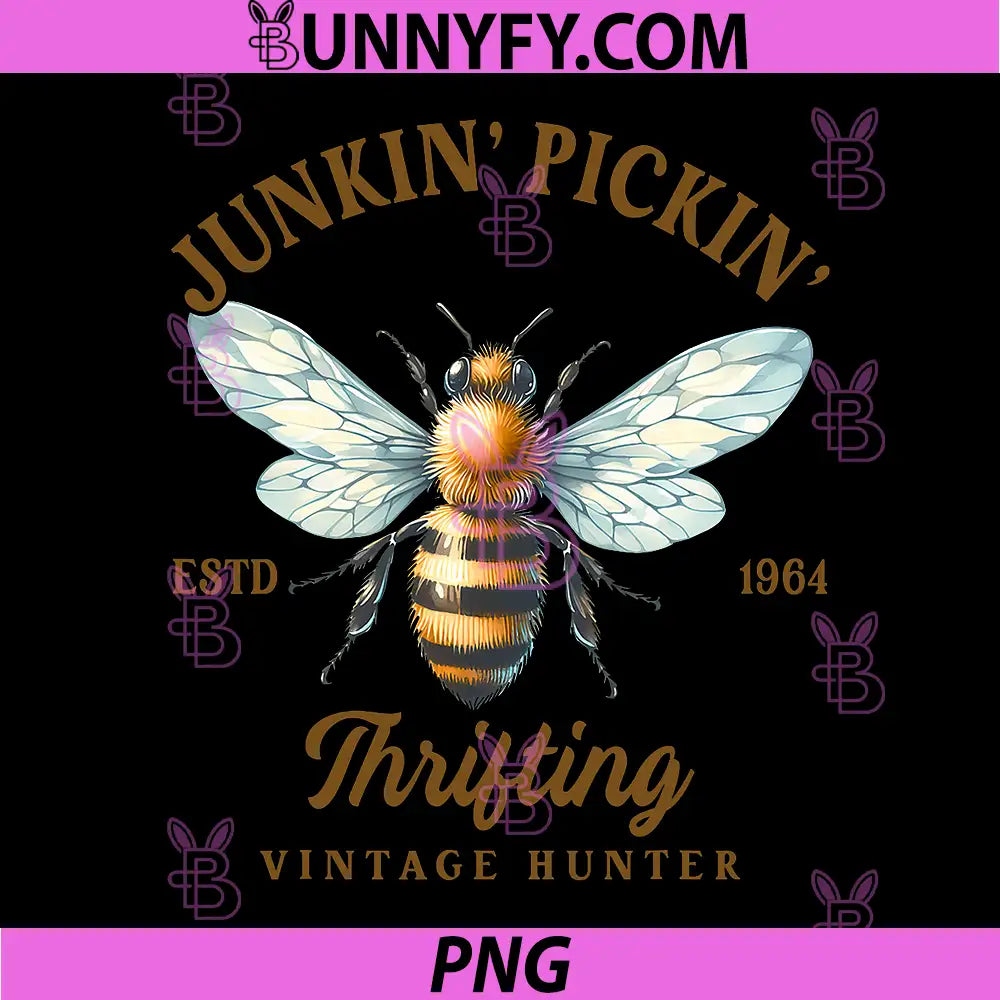 Thrift Hunter PNG, Junkin' Pickin' Thrifting PNG