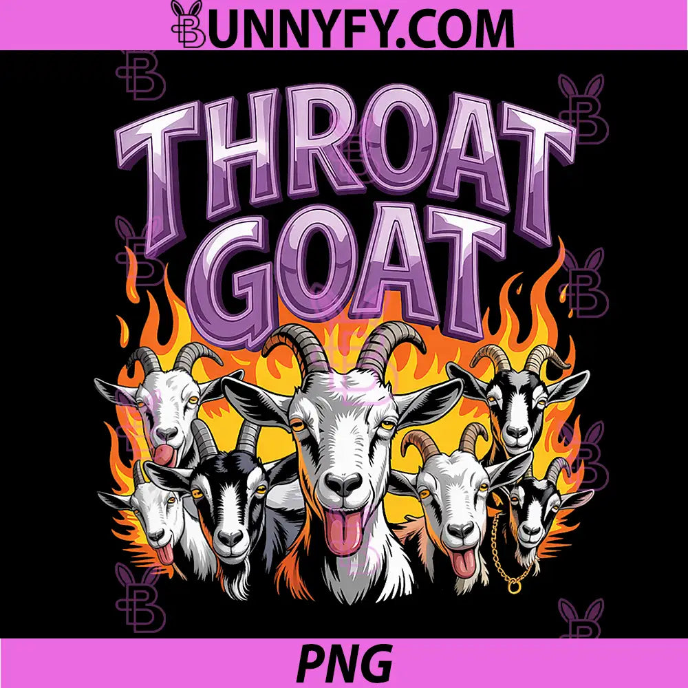Throat Goat PNG, Professional Gobbler Inappropriate Adult Humor PNG