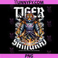 Tiger Samurai PNG, Tiger Flames Cool PNG, Tiger Samurai Fire PNG