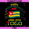 Togo 66th Independence Day PNG, Togolese Pride Togo Flag PNG