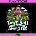 Town Hall is The Swing Set PNG, Local Pride Badge PNG