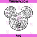 Toy Story Mickey Ears SVG, Toy Story SVG, Disney Ears SVG
