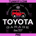 Toyota Garage Since 1937 PNG, Iconic Land Cruiser Big Chest Logo PNG