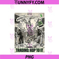 Trading Hop To It Vintage PNG, Cartoon Stock Market Day Trader PNG