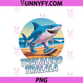 Tralalero Tralala Italian PNG, Brainrot Meme Sneaker Shark PNG