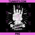 Transformers Autobots Forever Rock On PNG, Retro Rock Poster Performance PNG