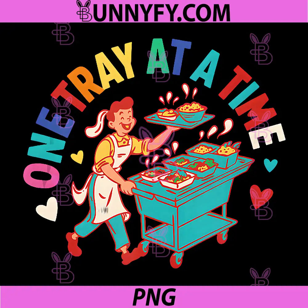 Tray At A Time PNG, Cafeteria Crew Lunch Lady Cafeteria Worker PNG
