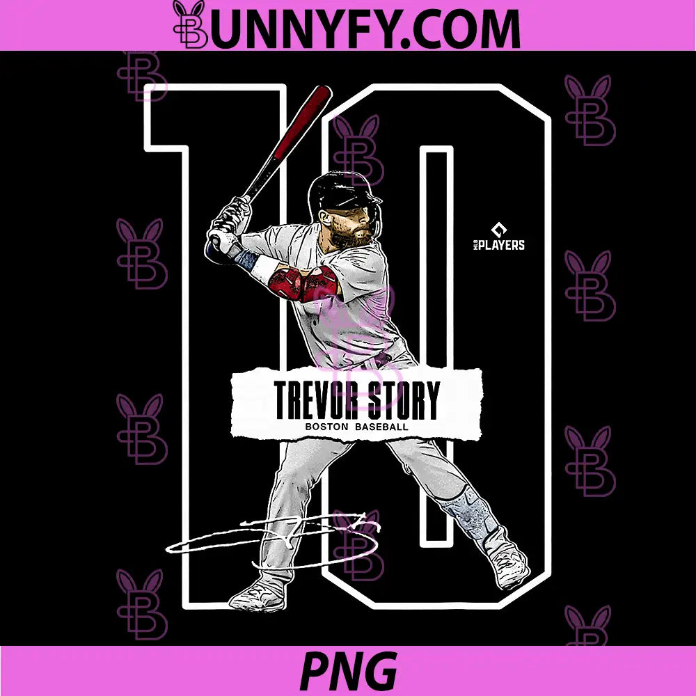 Trevor Story PNG, Boston Baseball Players MLBTRE301N PNG