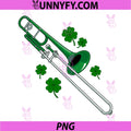 Trombone Player PNG, Trombonist Brass Musician PNG, St Patricks Day PNG