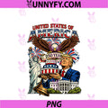 Trump 250th Birthday Of America 250 Years PNG, 4th Of July Trump PNG