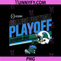 Tulane Green Wave College PNG, Football Playoff Stripe 2025 PNG