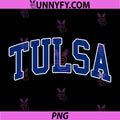 Tulsa PNG, Vintage Tulsa Typography Classic College Style PNG