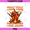 Tung Tung Tung Sahur Is Calling PNG, Funny Italian Dab Dance PNG