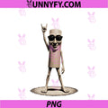 Tung Tung Tung Sahur Rock PNG, Funny Brainrot PNG
