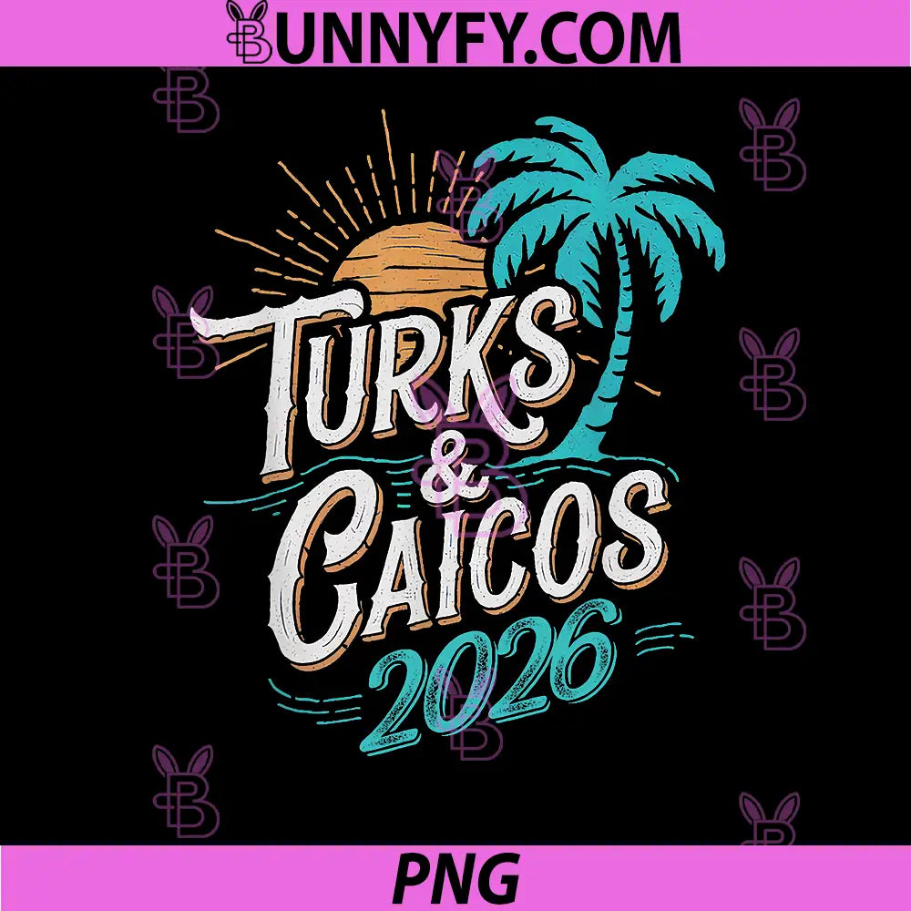 Turks Caicos 2026 PNG, Family Trip Friends Group Vacation 2026 PNG
