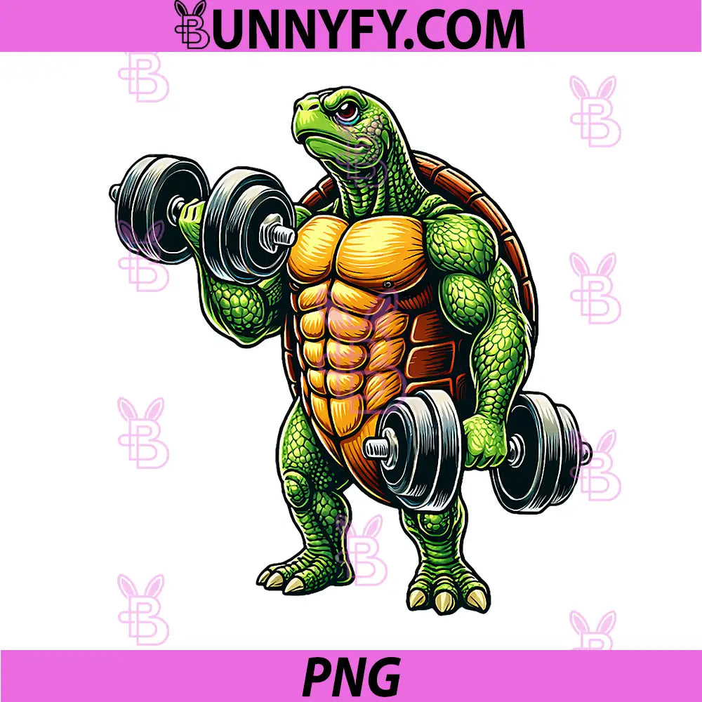 Turtle Powerlifting PNG, Weightlifting Gym Workout PNG