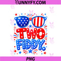 Two Fiddy 2 Fiddy 250th Anniversary PNG, 4th Of July USA Flag Boy PNG