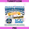UCLA Softball PNG, College World Series Hardwood NIL PNG