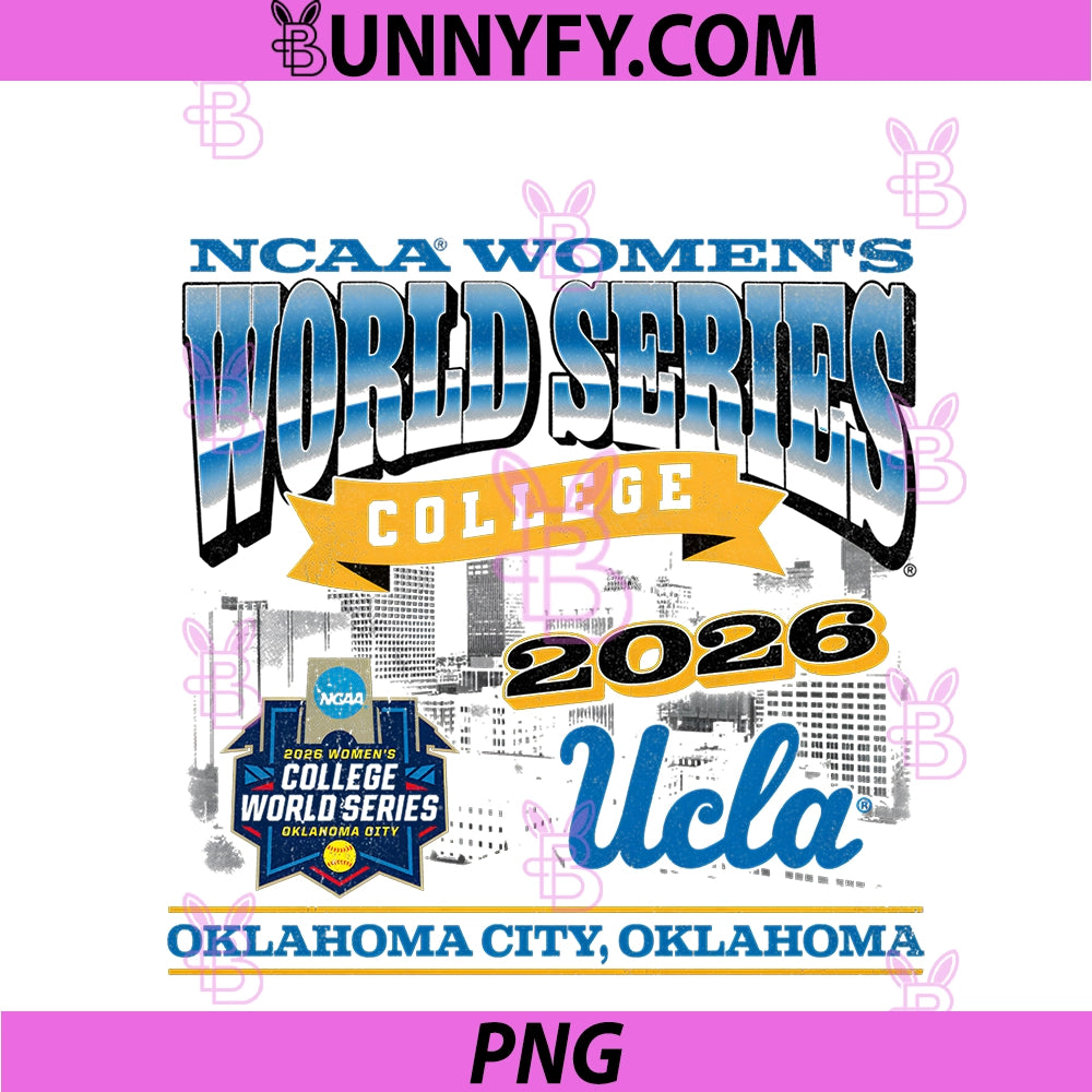 UCLA Softball PNG, College World Series Hardwood NIL PNG
