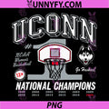 UConn Huskies National PNG, Champs 2025 Women's Basketball PNG