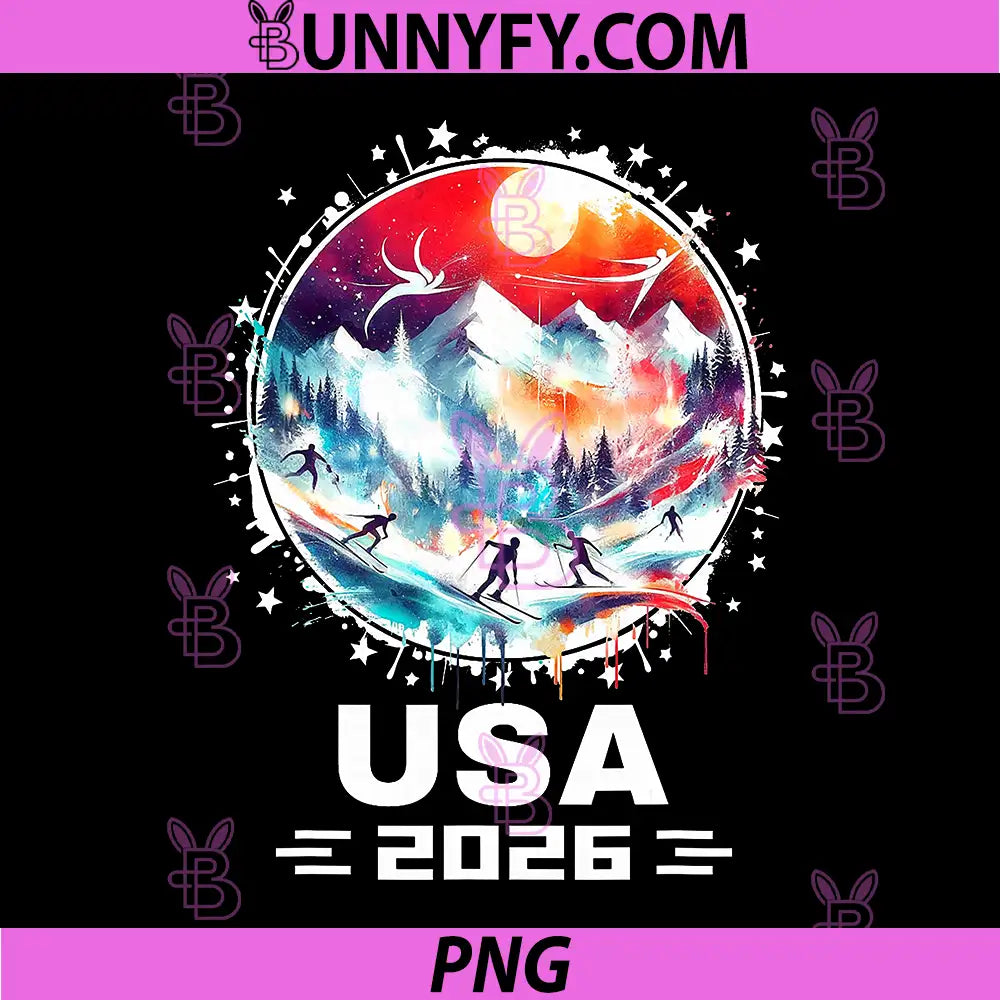 USA 2026 Go United States Winter PNG, Sports USA Team 2026 USA PNG