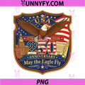 USA 250th Anniversary 1776-2026 PNG, Patriotic May The Eagle Fly PNG