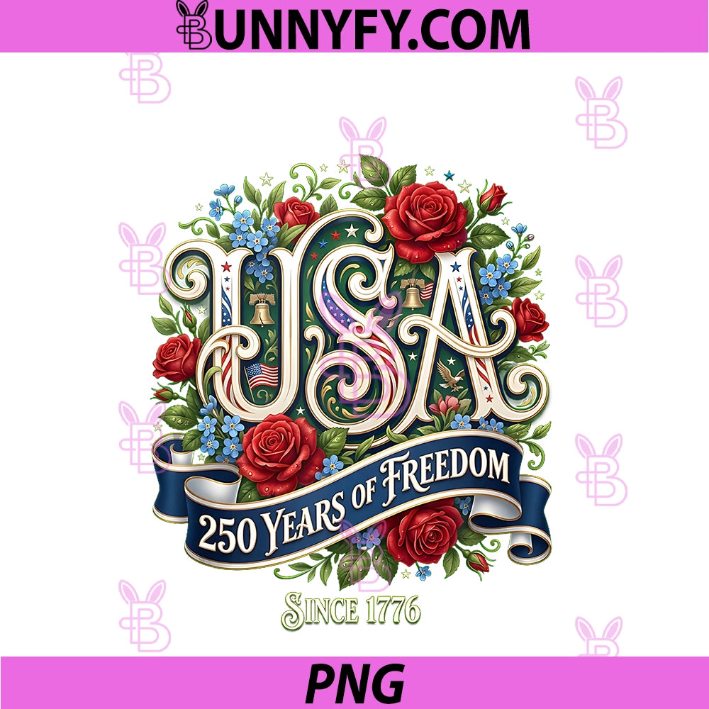 USA 250th Anniversary 1776 2026 PNG, Independence Freedom PNG