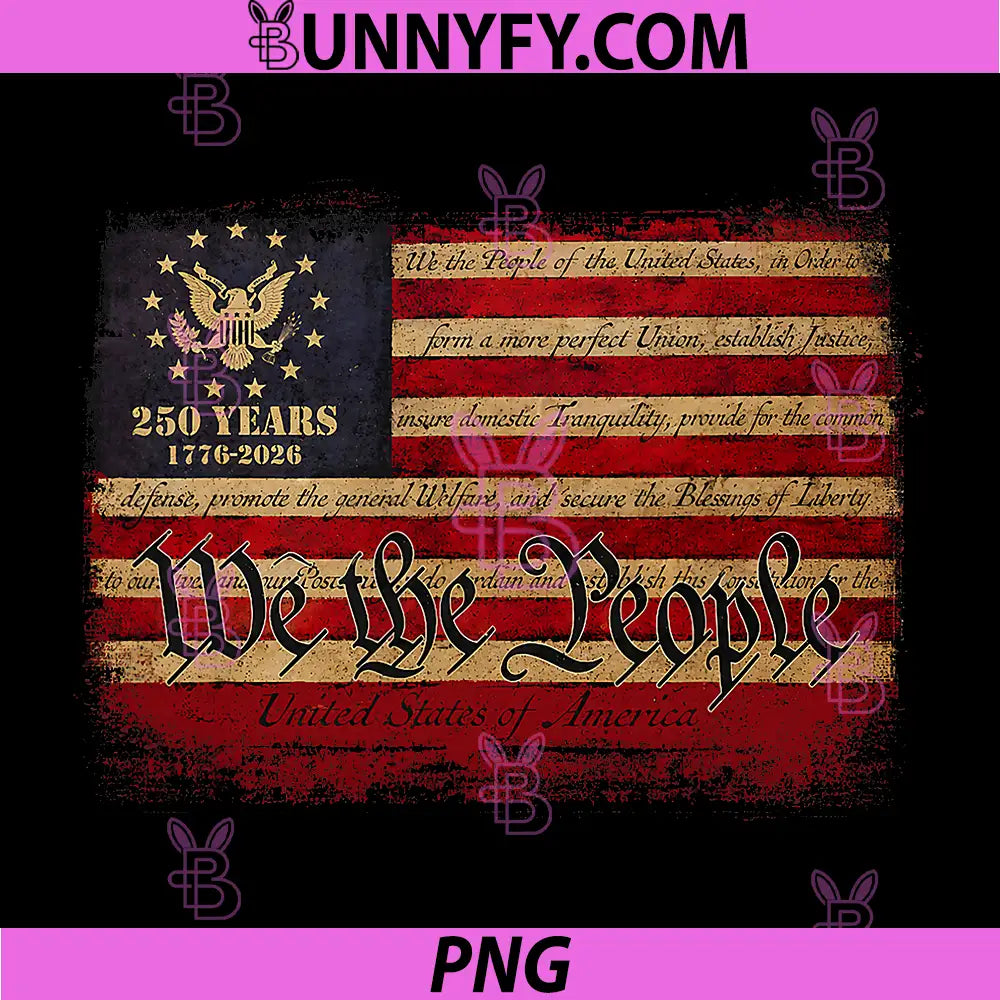 USA America 1776-2026 250 Years PNG, Freedom Happy 4th of July PNG