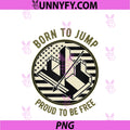 USA Born To Jump Proud To Be Free PNG, Parkour Free Run PNG