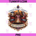 USA Independence 250th PNG, Anniversary 1776 2026 Patriotic Eagle PNG