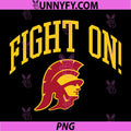 USC Trojans Fight On PNG, College Football Team Graphic PNG