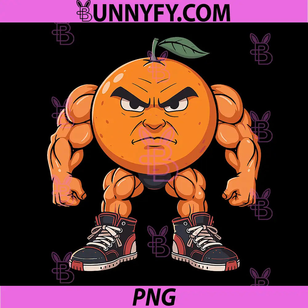 Udin Din Din Dun PNG, Italian Brainrot Meme Udindindundun Orange PNG