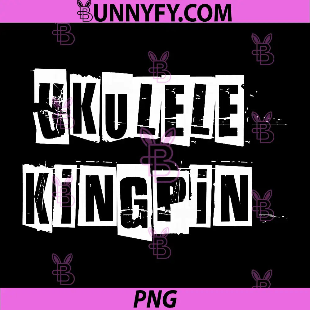 Ukulele Kingpin PNG, Funny PNG