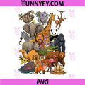 Ultimate Wild Animal Kingdom PNG, Character Collage PNG