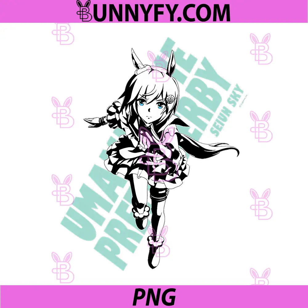 Umamusume Pretty Derby PNG, Seiun Sky PNG