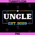 Uncle EST. 2029 PNG, First Time Uncle PNG