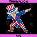Uncle Sam Dabbing Dab PNG, 4th Fourth of July Patriotic Dance PNG