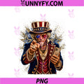 Uncle Sam Glam Labor Day Slam PNG, Patriotic America 250 PNG